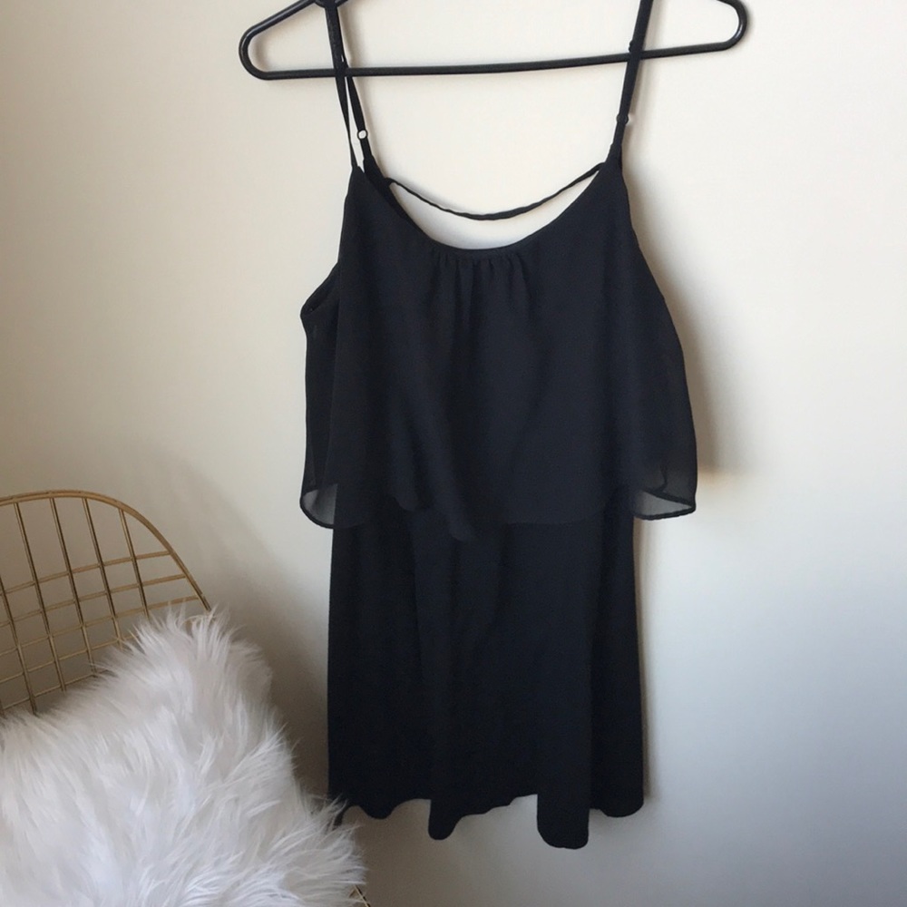Black sun dress